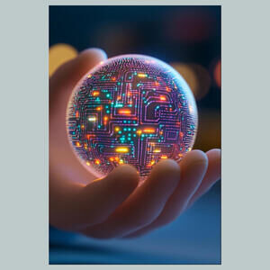 #0182-SM Circut Ball 4x6 Glossy Photo - Fast-Secure Shipping